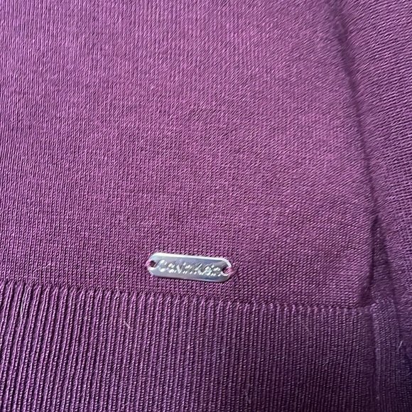 This is beautiful plum sweater with fashionable style for back to school girls - Picture 3 of 5